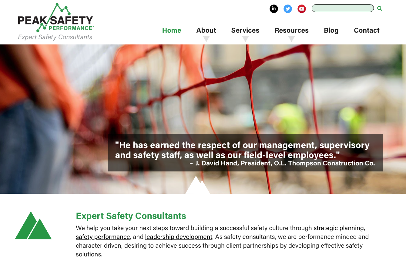 Peak-Safety-Peformance-Safety-Consultants-Website-Homepage-image